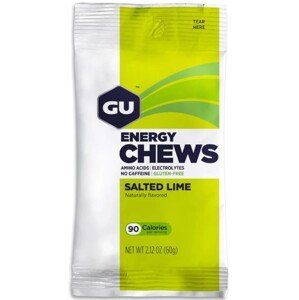 Energetické gély GU Energy GU Energy Chews 60 g Salted Lime 1 SÁČ