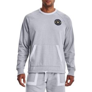 Mikina Under Armour UA Pjt Rk Hvywght Terry Crew-GRY