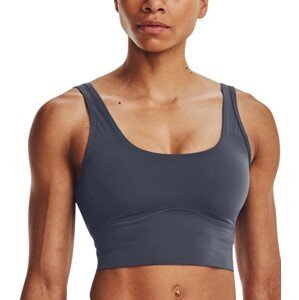 Tielko Under Armour Meridian Fitted Crop Tank-GRY