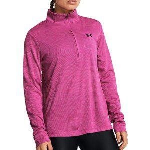 Mikina Under Armour Tech Textured 1/2 Zip-PNK