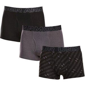 Boxerky Under Armour M UA Perf Cotton Nov 3in-BLK