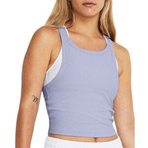 Tielko Under Armour Meridian Rib Crop Tank-PPL