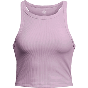 Tielko Under Armour Meridian Rib Crop Tank-PPL