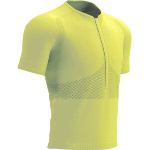 Tričko Compressport Trail Half-Zip Fitted SS Top