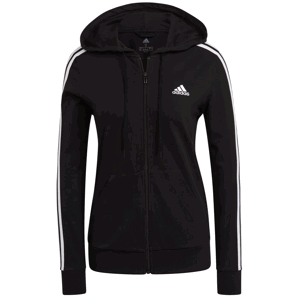 Mikina s kapucňou adidas Essentials 3-Stripes Full-Zip