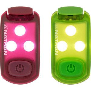Svetlo Nathan Nathan Strobe Light LED Safety Light Clip (2-Pack)