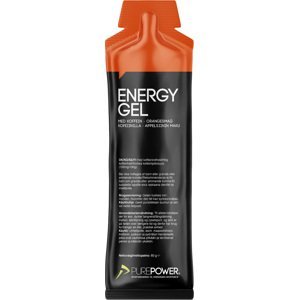 Energetické gély Pure Power Energy Gel Caffeine: Orange 60 g