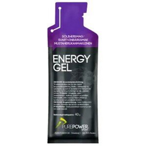 Energetické gély Pure Power Energy Gel Blackcurrants 40 g