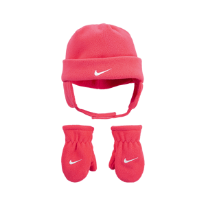 Čiapky Nike  Swoosh Fleece Mütze+Handschuhe Set Baby FA4F