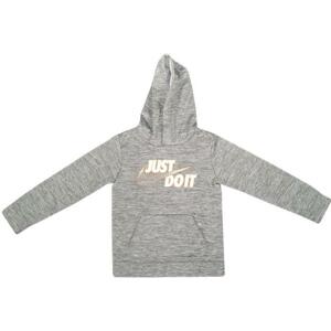 Mikina s kapucňou Nike  Therma Hoody Kids Grau FGEH