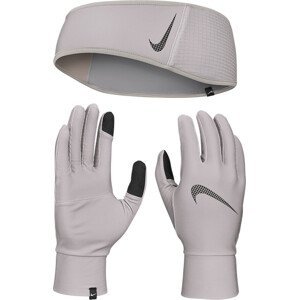 Set Nike  Womens Essential Running Headband and Glove Set