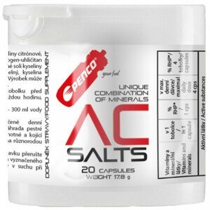 Vitamíny a minerály PENCO AC Salts 20 tbl in a tube