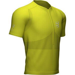 Tričko Compressport Trail Half-Zip Fitted SS Top