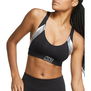 Podprsenka Nike W NK INDY METALLIC LOGO BRA