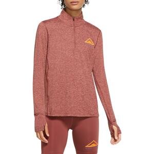 Tričko s dlhým rukávom Nike W 1/2-Zip Trail Running Top