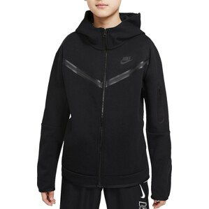 Mikina s kapucňou Nike Y NSW TECH FLC FZ HOODIE