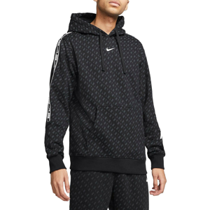 Mikina s kapucňou Nike M NSW REPEAT FLC PO HOOD PRNT