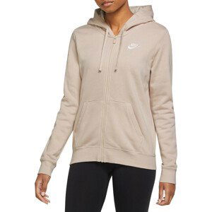 Mikina s kapucňou Nike W NSW CLUB FLC FZ HOODIE STD