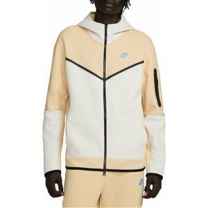 Mikina s kapucňou Nike M NSW TCH FLC HOODIE S FZ WR