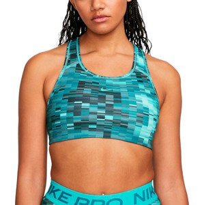 Podprsenka Nike  Swoosh Women Medium-Support 1-Piece Pad Allover Print Bra