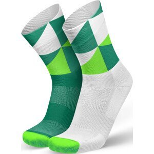 Ponožky INCYLENCE INCYLENCE Polygons Green