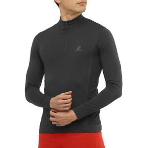 Tričko s dlhým rukávom Salomon EXPLORE SEAMLESS HALF ZIP M