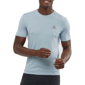 Tričko Salomon XA TRAIL TEE M-ASHLEY BLUE-Heather-