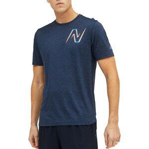 Tričko New Balance Graphic Impact Run SS Tee