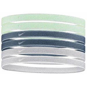 Čelenka Nike SWOOSH SPORT HEADBANDS 6 PK METALLIC