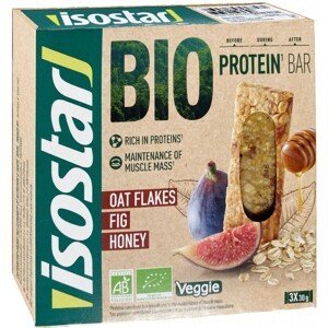 Proteínové tyčinky a sušienky Isostar Isostar 3x30g BIO PROTEIN BAR