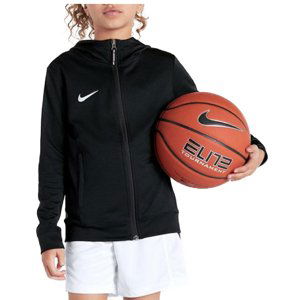 Mikina s kapucňou Nike YOUTH S  TEAM BASKETBALL HOODIE FULL ZIP