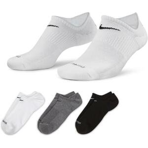Ponožky Nike  Everyday Plus Cushioned Training No-Show Socks (3 Pairs)