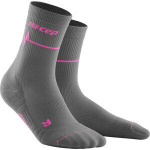 Ponožky CEP CEP Heartbeat Mid-Cut Socken Running W