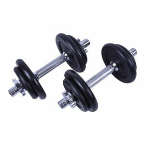 Set jednoručních nakládacích činek 2x10 kg Sportago Fader 30mm