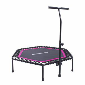 Sportago Whee jumping trampolína 122 cm, ružová