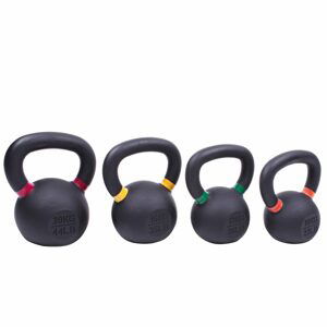 Sada powdercoated kettlebellu Sportago Ironside - 10 + 12 + 16 + 20 kg