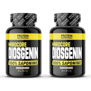 1+1 Zadarmo: Hardcore Diosgenin - Protein Nutrition 100 kaps. + 100 kaps.