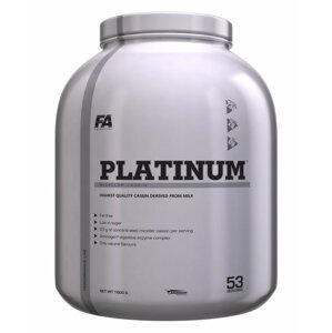 Platinum Micellar Casein - Fitness Authority 1,6 kg Vanilka