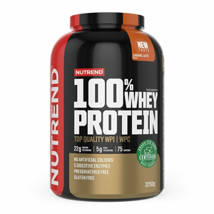 100% Whey Protein - Nutrend 30 g (1 dávka) Caramel Latte