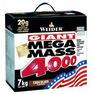 Mega Mass 4000 - Weider 7,0 kg Jahoda