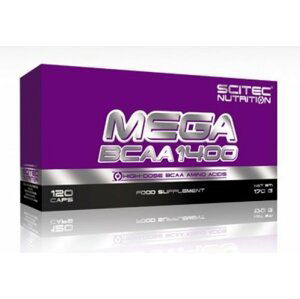 Mega BCAA 1400 - Scitec Nutrition 120 kaps.