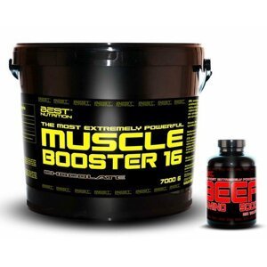 Muscle Booster + BEEF Amino Zadarmo - Best Nutrition 7,0 kg + 250 tbl. Čokoláda+Banán