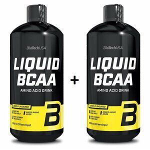 1+1 Zadarmo: Liquid BCAA - Biotech USA 1000ml+1000ml Citrón