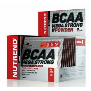 BCAA Mega Strong Powder - Nutrend 20 x 10 g Orange