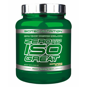 Zero ISO Great - Scitec Nutrition 900 g Kapučíno