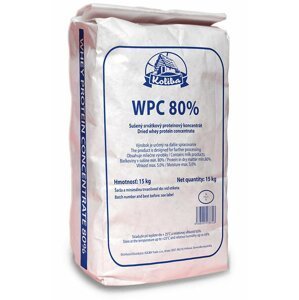 WPC Koncentrát 80% 15 kg - Koliba Milk 15 000 g Bez obsahu laktózy Natural