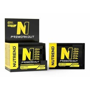 N1 Pre-Workout - Nutrend 510 g Blackcurrant
