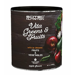 Vita Greens&Fruits with STEVIA - Scitec Nutrition 360 g Apple