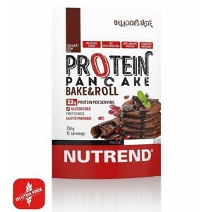 Protein Pancake Bake & Roll - Nutrend 750 g Čokoláda+Kakao