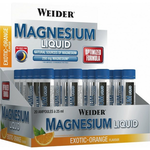 Magnesium Liquid - Weider 1 monodóza á 25 ml.